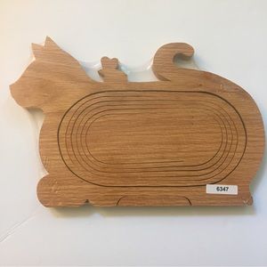 Cat Pear Tree Collapsible Basket